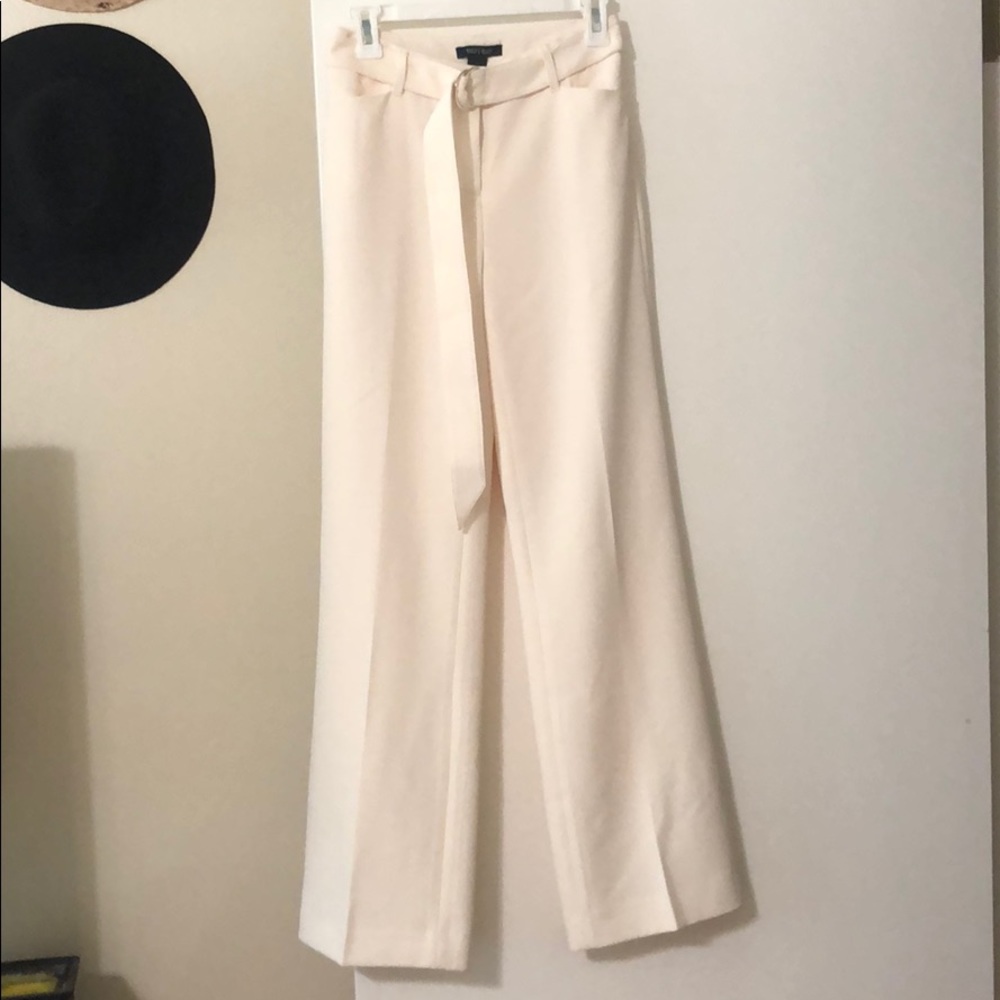 White House Black Market Wide Leg Trousers🤍🖤